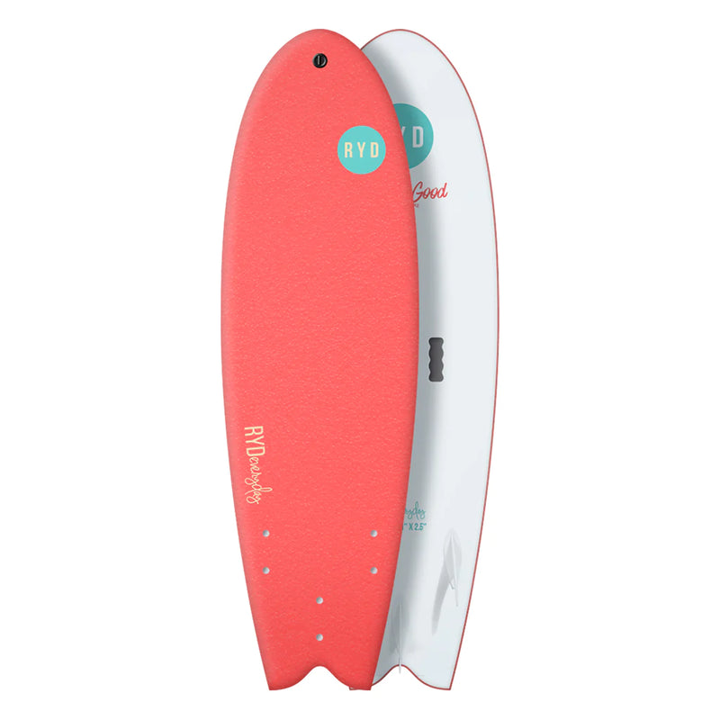 RYD - Everyday Soft Top ( Coral ) Surfboard