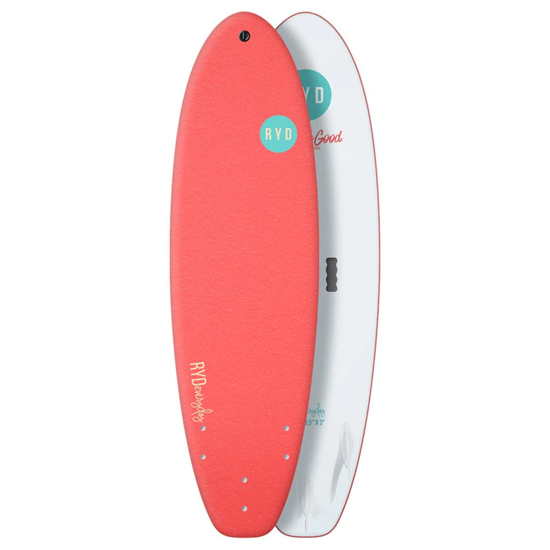 RYD - Everyday Soft Top ( Coral ) Surfboard