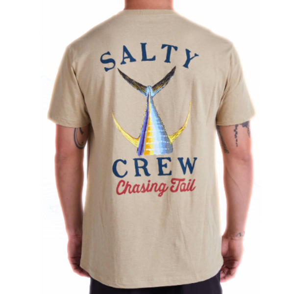 Salty Crew - Tailed Standard S/S Tee - Khaki Heather
