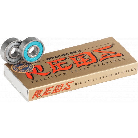 「最強セット」BONES WHEELS BONES BEARINGS Bones - Reds Big Balls Bearings - Boardhub