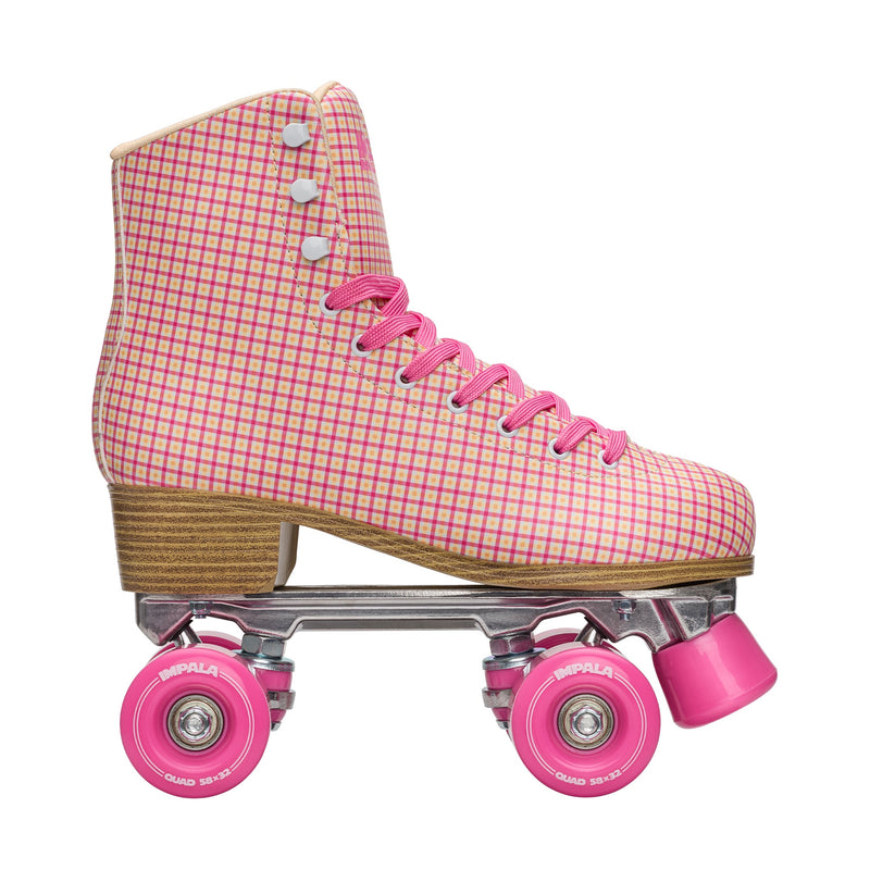 Impala Roller Skates - Pink Tartan