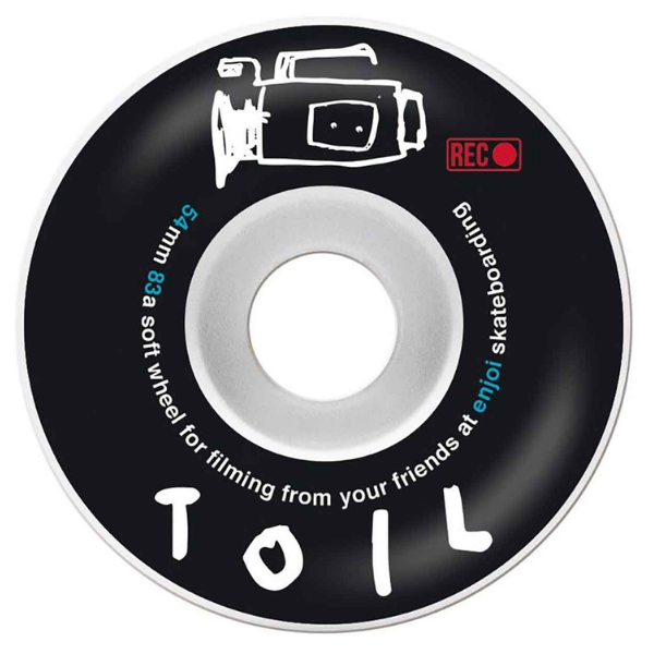 Enjoi- Toil Wheels 54mm (Black)