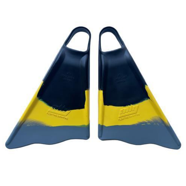 Ally - Bodyboard Fins - (Black/Yellow/Grey)