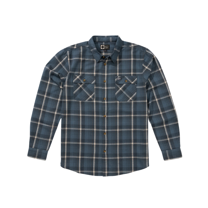 Salty Crew - Daybreak Flannel (Channel Blue)
