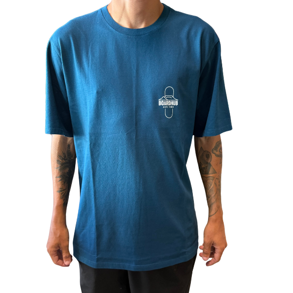 Boardhub - Skate Logo Tee (Blue)
