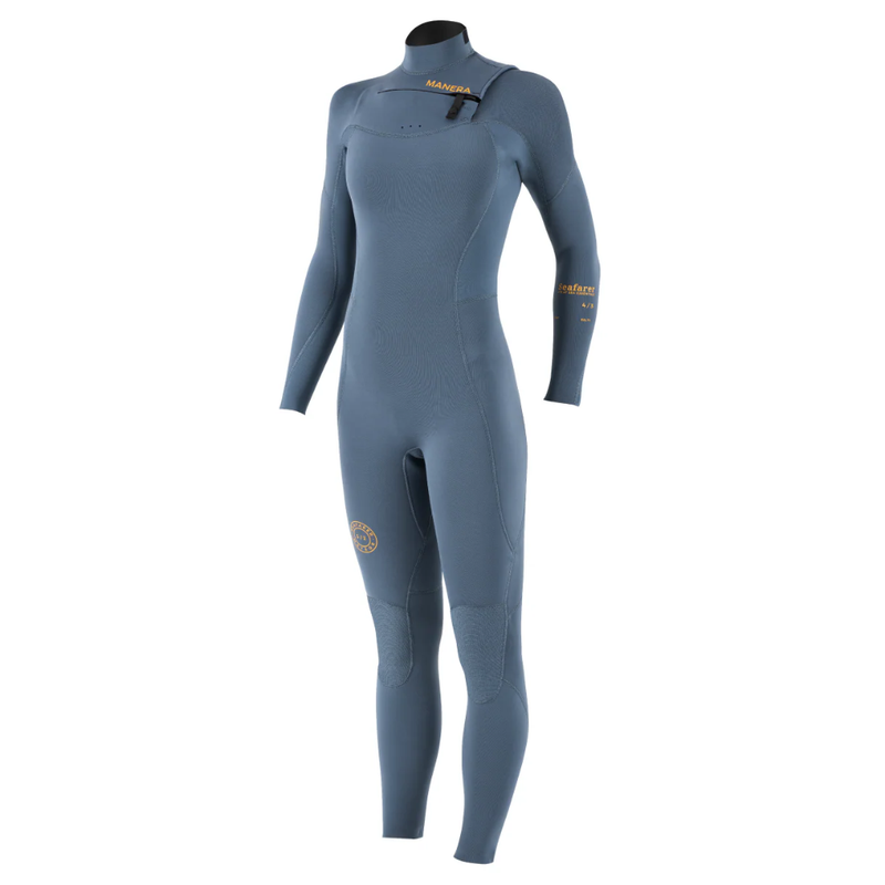 Manera - Womans Seaferer Front Zip 4/3 Wetsuit (Pewter)