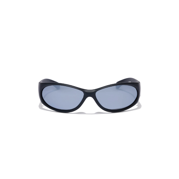 Ritual Vision - Demon Speed Polarised Sunglasses (Matte Black/Silver)