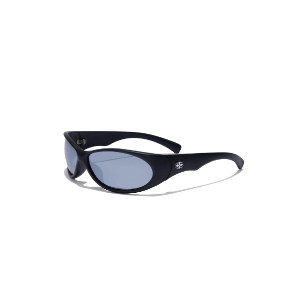 Ritual Vision - Demon Speed Polarised Sunglasses (Matte Black/Silver)