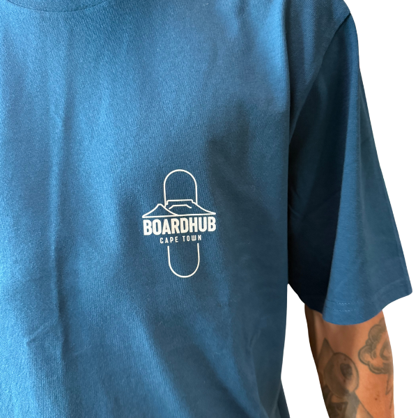 Boardhub - Skate Logo Tee (Blue)