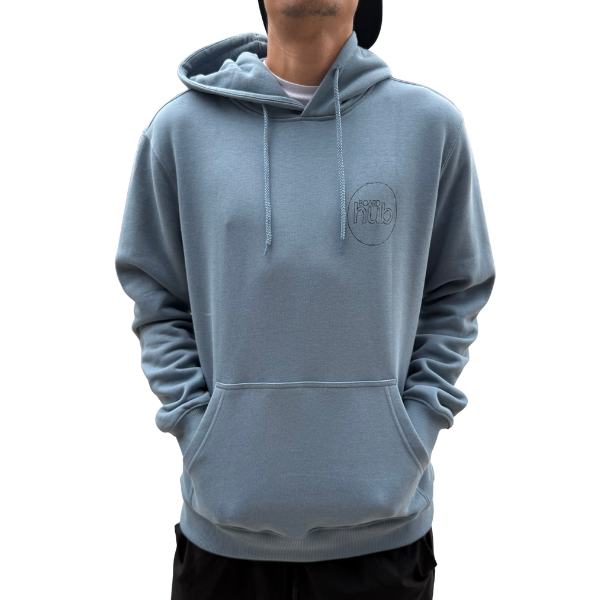 Boardhub - Sketch Logo Hoodie (Blue)