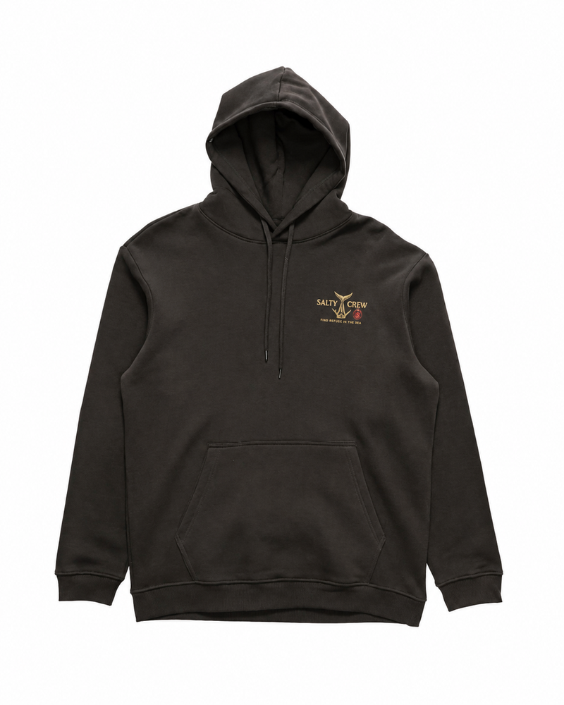 Salty Crew Ichiban Hood ( Vintage Black )