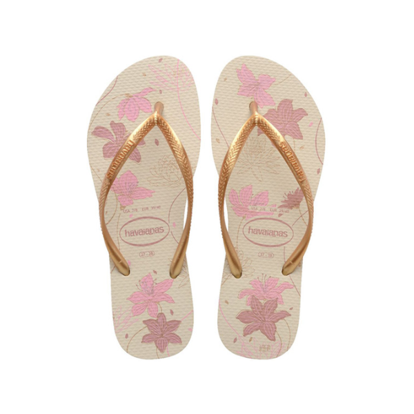 Havaianas - Slim (Organic White/Golden)
