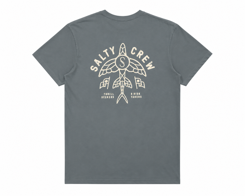 Salty Crew - Flyer Premium Short Sleeved Tee (Storm)