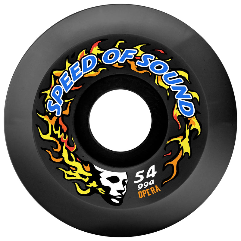 Opera - Fire Mask Hardline 54mm 99a Conical Wheels ( Black )
