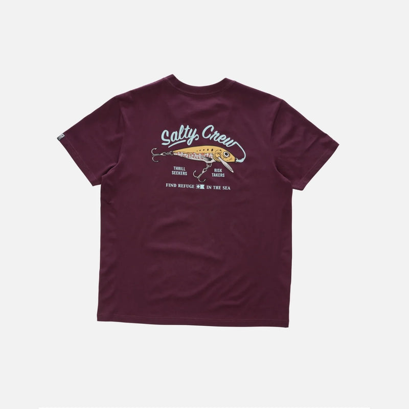 Salty Crew - Decoy T-Shirt (Wine)