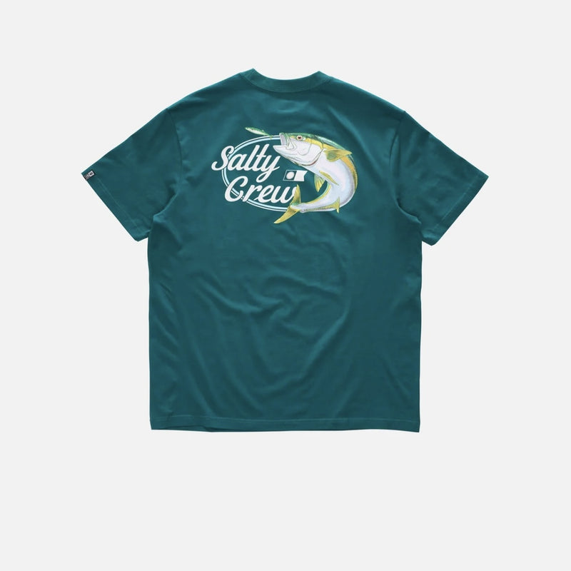 Salty Crew - Yellow Tailed Classic T-Shirt (Atlantic Blue)