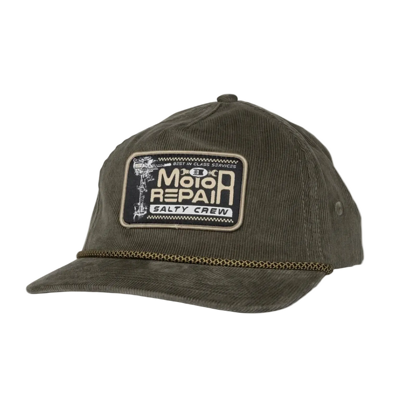Salty Crew - Chop Shop Snapback Cap - (Dusty Olive)