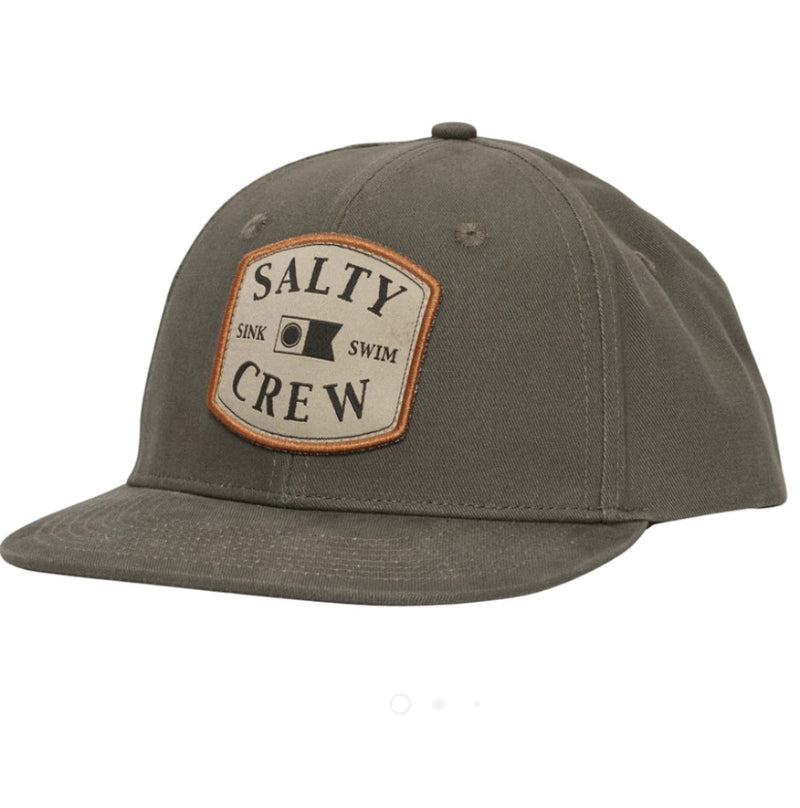 Salty Crew - Capitals 6 panel Cap (Olive)