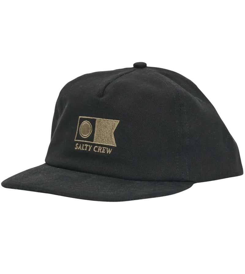 Salty Crew - Flagship Decon Cap (Black)
