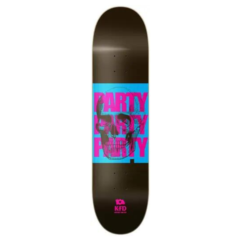 KFD - Party 8.0" Premium Deck (Black/Pink)