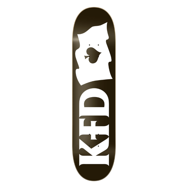 KFD - Flaghsip 8.5" Deck (Black/White)