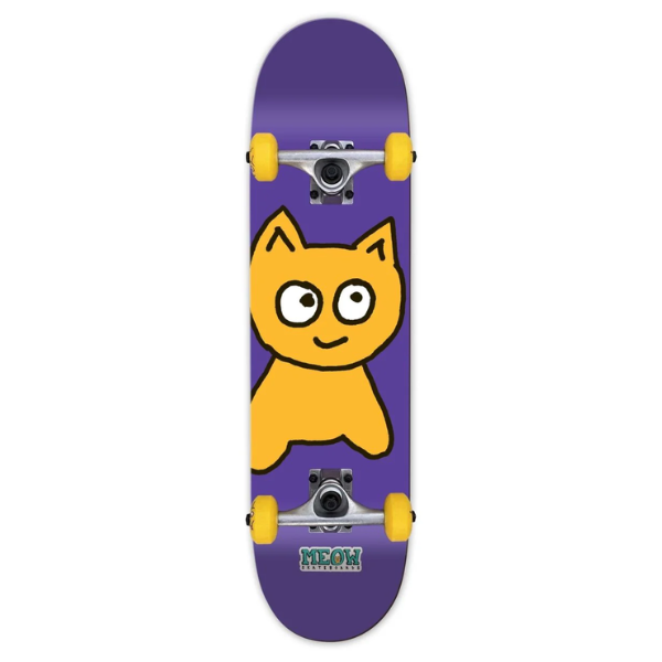 Meow - Big Cat Checker Twist 8.25 Complete (Purple)