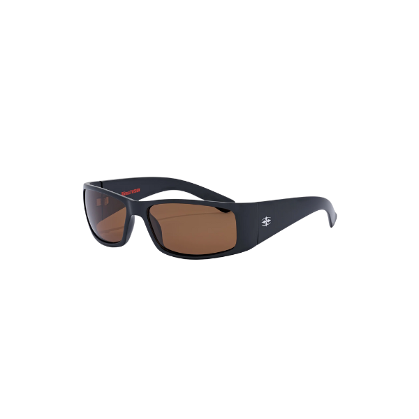 Ritual Vision - Doomsday Machine Polarised Sunglasses (Polished Black/Bronze)