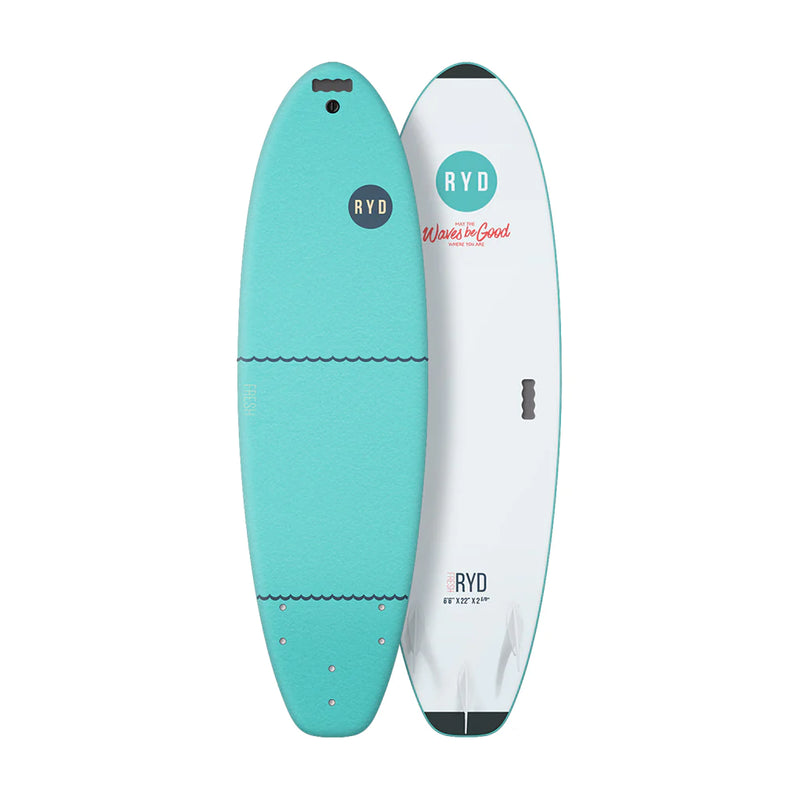 RYD - Fresh Soft Top ( Aqua ) Surfboard