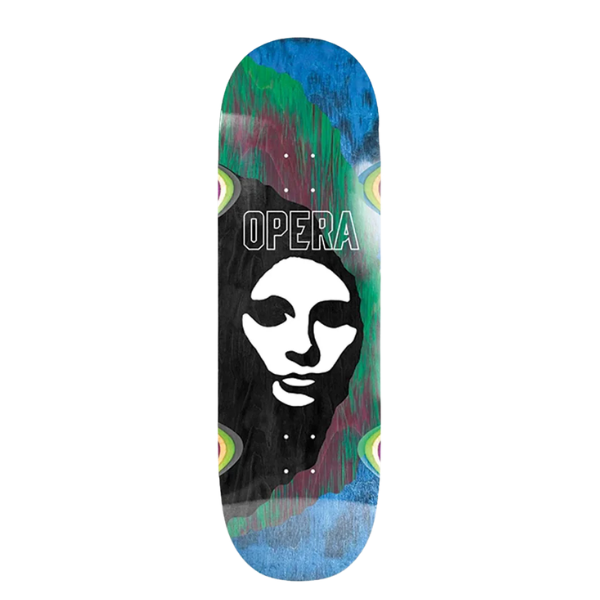 Opera - Fattie Triple Torn Big Mask 9.0 EX7 Deck (Blue/Black/Green)