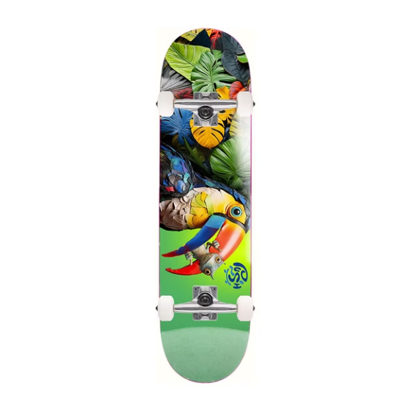 Push Skateboarding - Toucan 8.0" Complete (Green)