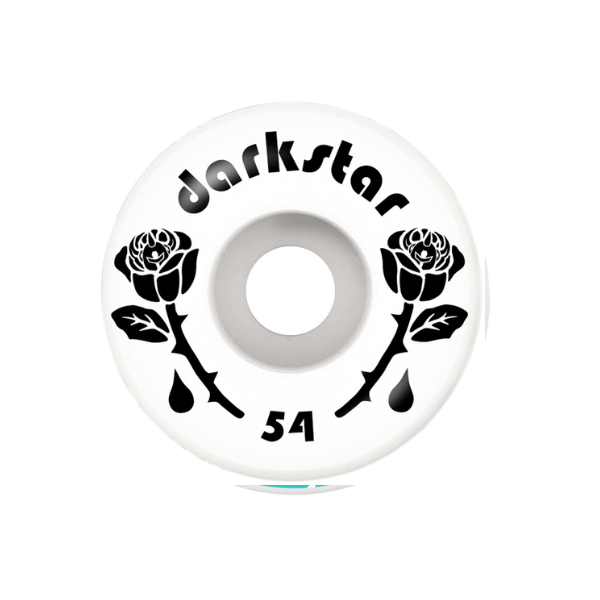 Darkstar - Forty 54mm Wheels (White/Black)