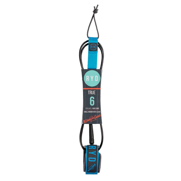 RYD - True 6ft 6mm Leash (Blue/Grey)