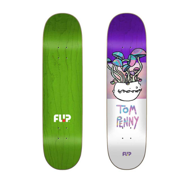 Flip - Penny Buddies 8.25" Deck (Purple/White)