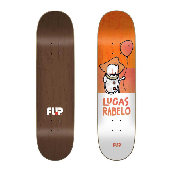 Flip - Rabelo Buddies 8.0" Deck (Orange/White)