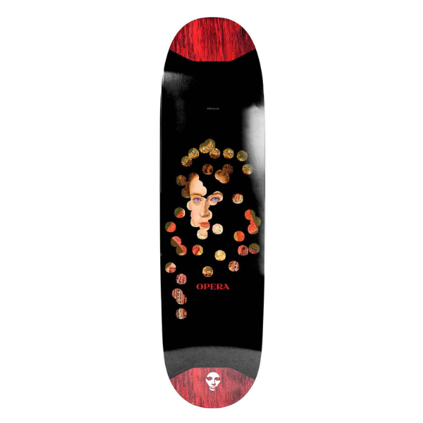 Opera - Dot 8.5" EX7 Pop Slick Deck (Black/Red)