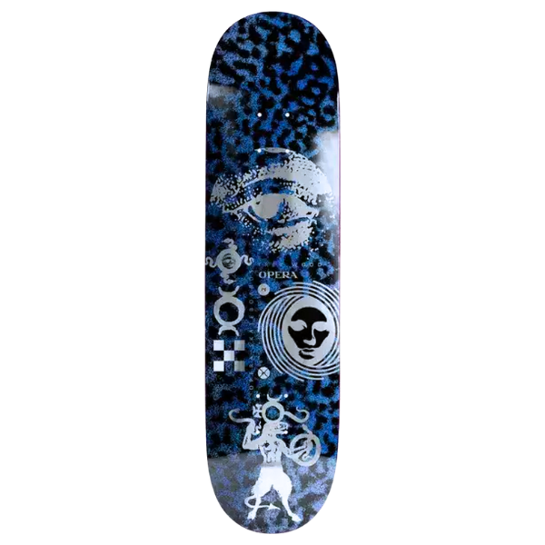 Opera - Trey Wood Textured 8.25" EX7 Deck (Blue)