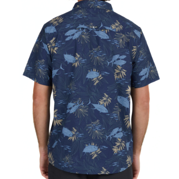 Salty Crew - Feeding Frenzy UV Woven - Navy