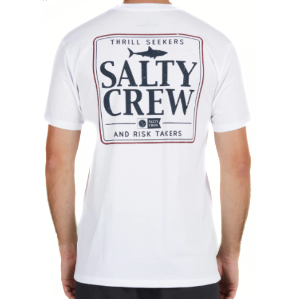 Salty Crew - Coaster Premium S/S Tee - White