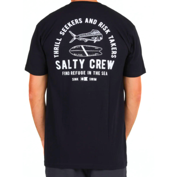 Salty Crew - Lateral Line Standard S/S Tee - Black