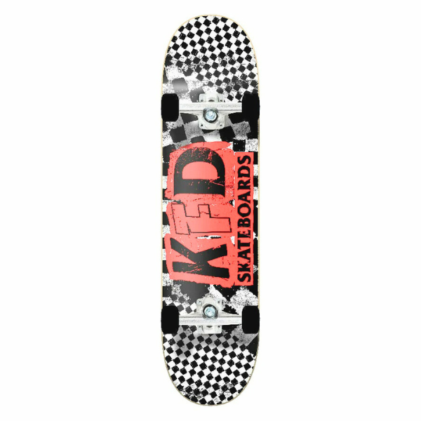 KFD Checkers 7.75 Complete skateboard
