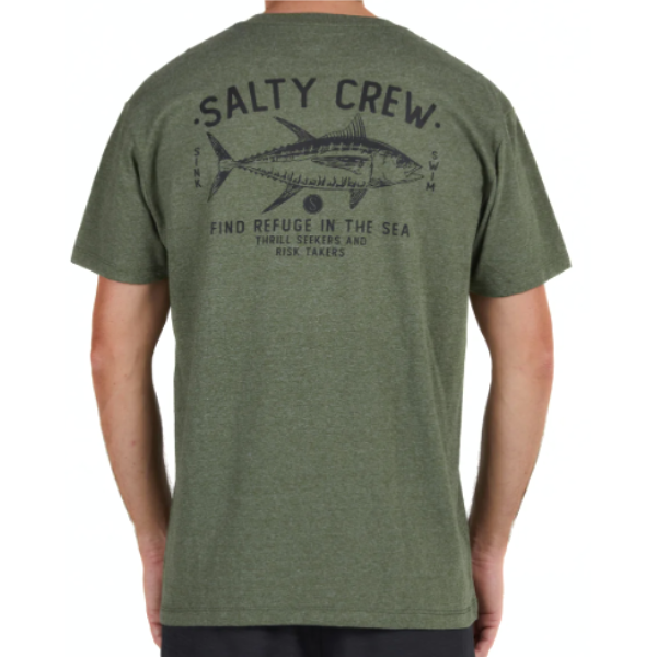 Salty Crew - Market Standard S/S Tee - Forest Heather