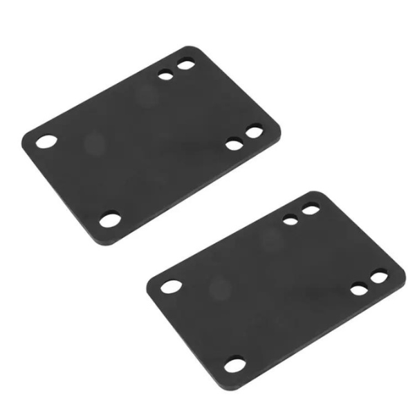 Pivot - 1/8" Soft Riser Pads - Black -2's Double Pack