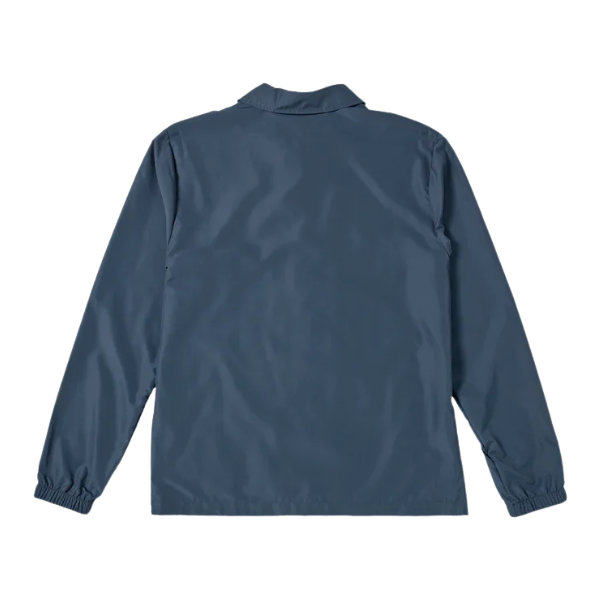 Blue jacket on a white background