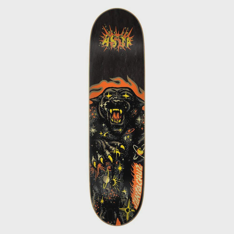 Santa Cruz - Asta Cosmic Cat Pro 8.0" Deck (Black)