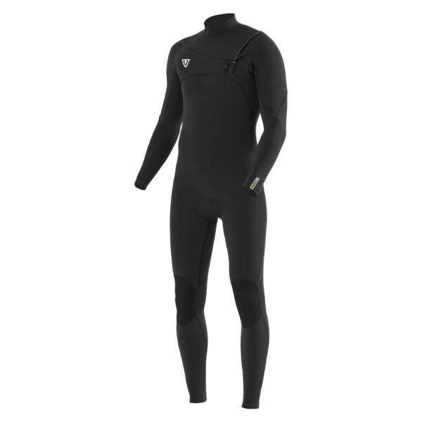 Vissla - 7 Seas Comp 4/3 Full Chest Zip Wetsuit (Black)