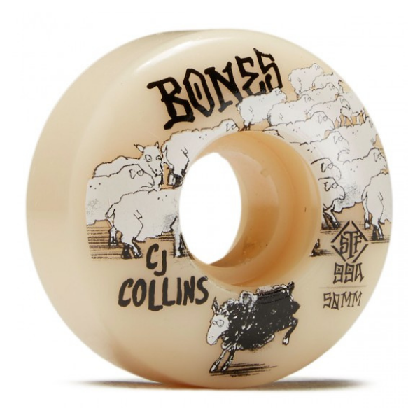 Bones - CJ Collins Black Sheep 50mm 99A STF Wheels