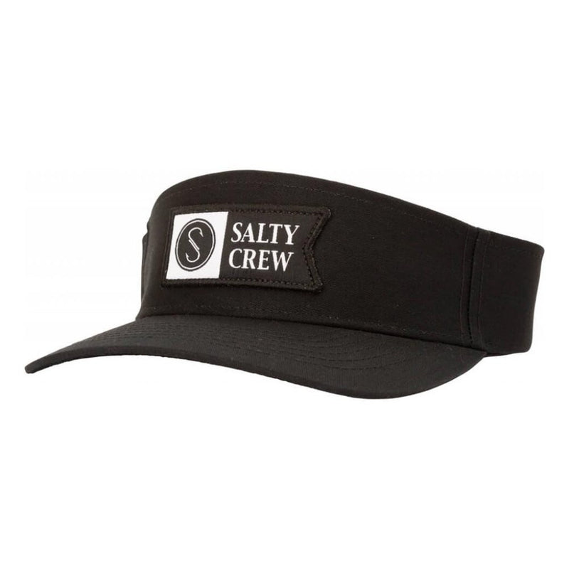 Salty Crew - Alpha Flag Visor Cap - Black