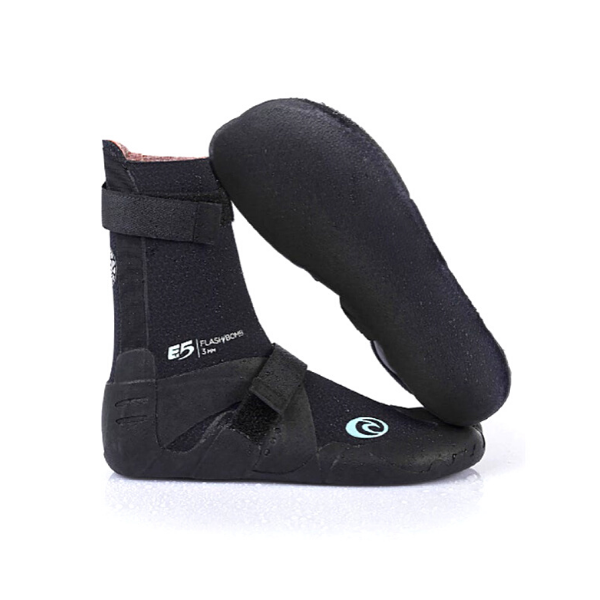 Rip Curl - Flash Bomb 3mm Hidden Split Toe Booties (Black)