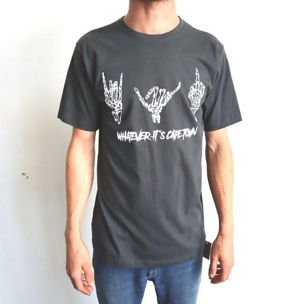 Boardhub - Whatever It's Cape Town Tee (Charcoal)