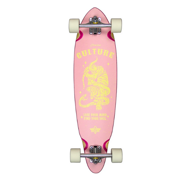 Duster - Culture 33.0" Longboard (Pink/Yellow)